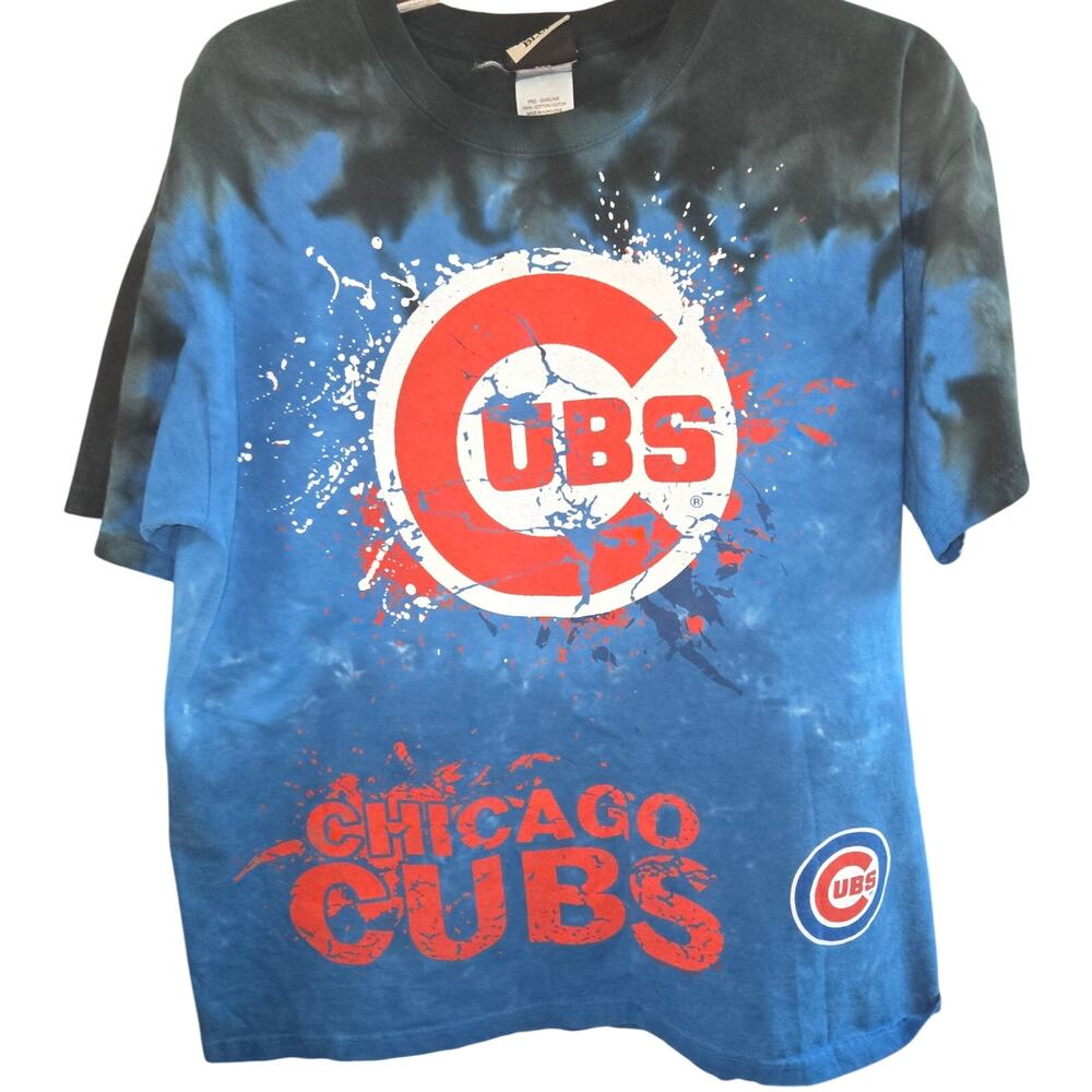Liquid Blue Collector Shirt Chicago Cubs Tie Dye Unisex Large Y2K
